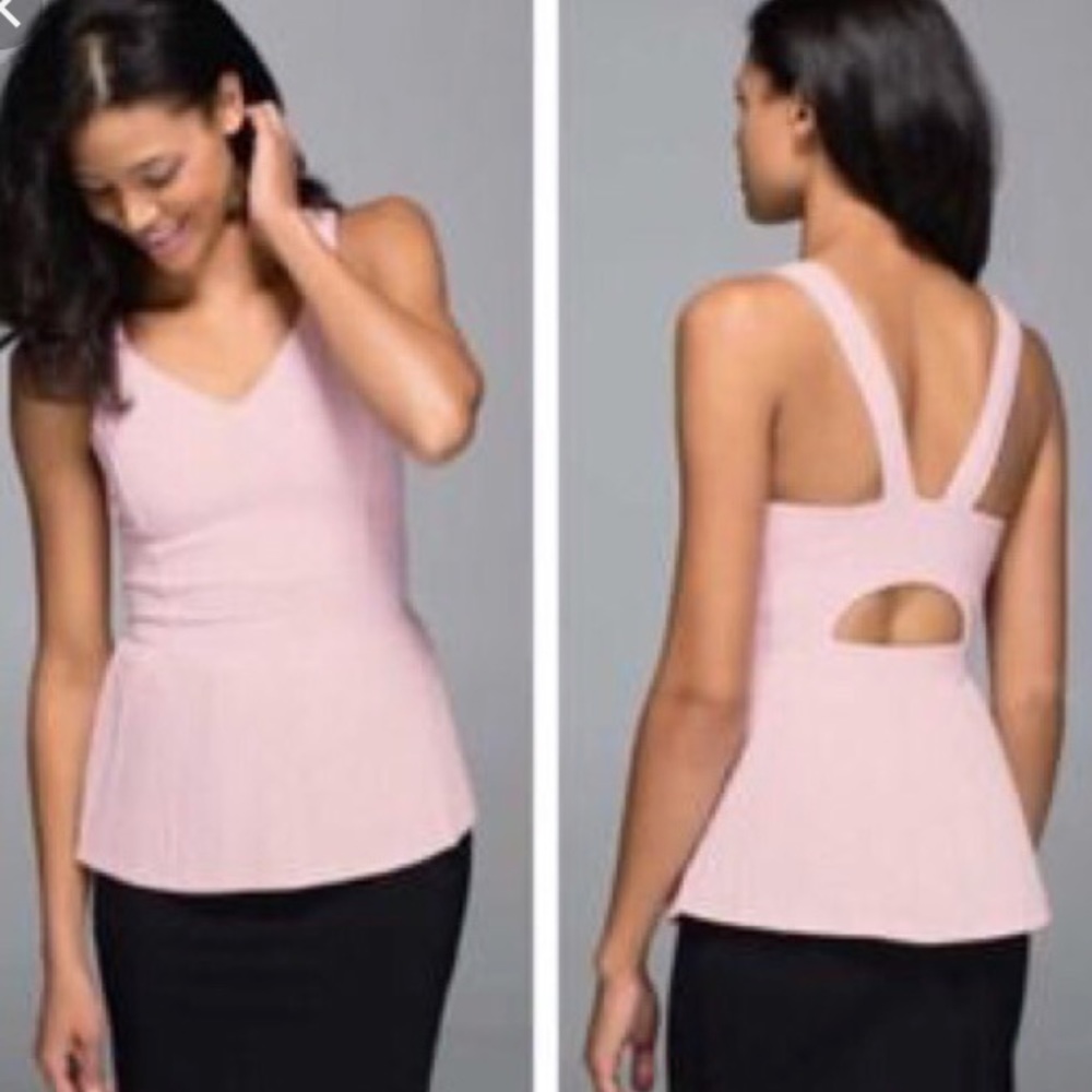 Lululemon city tank size 6